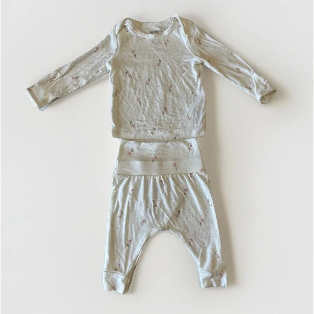CARTER’S JUST ONE YOU 2 PIECE COMFY TOP & BOTTOM SET - BABY INFANT SIZE 3M